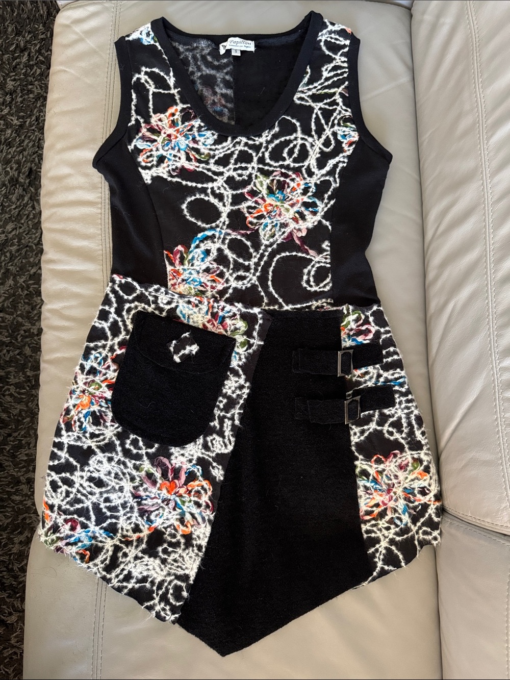 Papillon Artsy mini dress size small